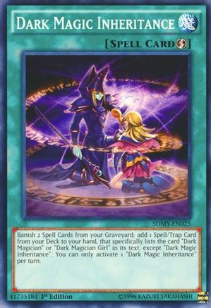 Dark Magic Inheritance (SDMY-EN025) - Structure Deck: Yugi Muto 1st Edition - Premium Yugioh Single from Konami - Just $0.88! Shop now at Game Crave Tournament Store