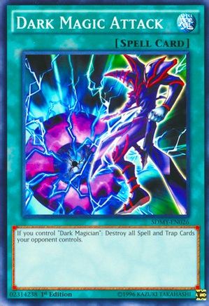 Dark Magic Attack (SDMY-EN026) - Structure Deck: Yugi Muto 1st Edition - Premium Yugioh Single from Konami - Just $0.26! Shop now at Game Crave Tournament Store