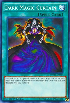 Dark Magic Curtain (SDMY-EN027) - Structure Deck: Yugi Muto 1st Edition - Premium Yugioh Single from Konami - Just $0.25! Shop now at Game Crave Tournament Store