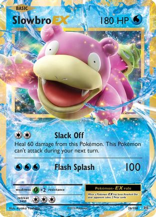 Slowbro-EX 26/108 - Evolutions Holofoil - Premium Pokemon Single from Nintendo - Just $1.02! Shop now at Game Crave Tournament Store