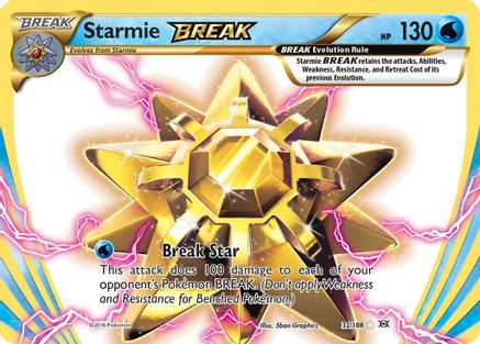 Starmie BREAK 32/108 - Evolutions Holofoil - Premium Pokemon Single from Nintendo - Just $1.02! Shop now at Game Crave Tournament Store