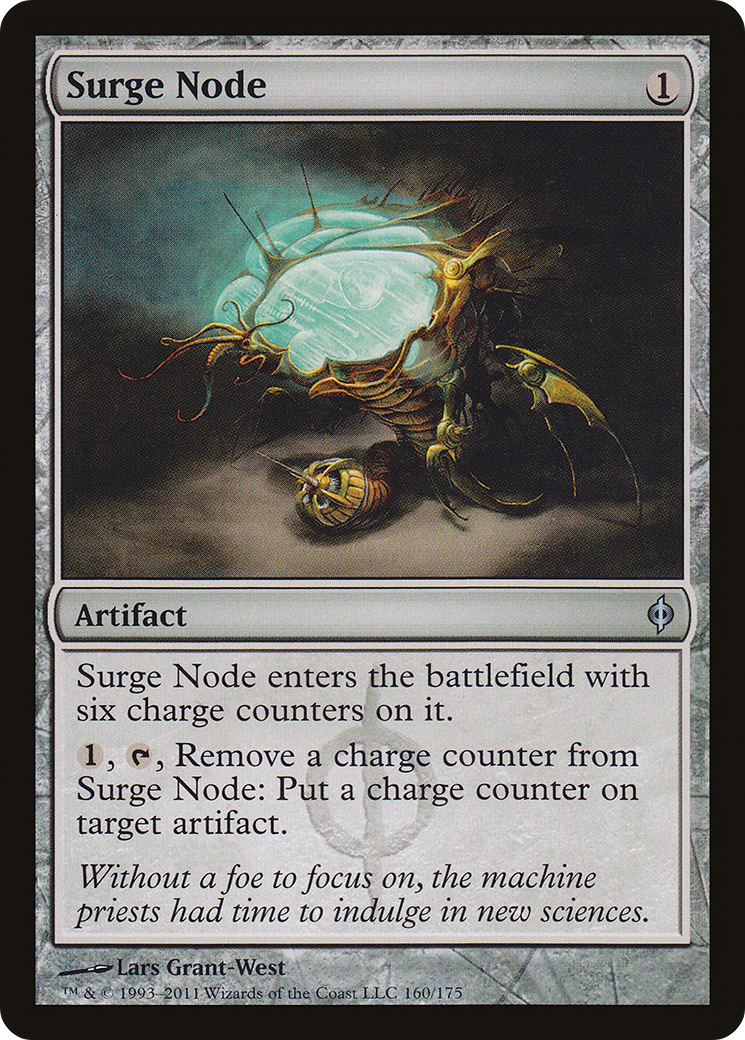 Surge Node (NPH-160) - New Phyrexia Foil - Premium MTG Single from Wizards of the Coast - Just $0.37! Shop now at Game Crave Tournament Store