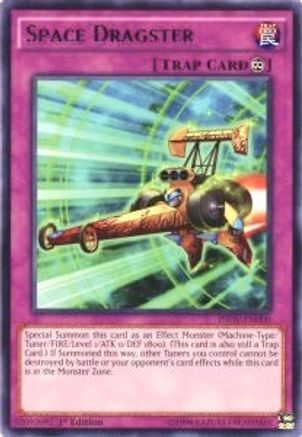 Space Dragster (INOV-EN000) - Invasion: Vengeance Unlimited - Premium Yugioh Single from Konami - Just $0.25! Shop now at Game Crave Tournament Store
