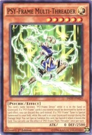 PSY-Frame Multi-Threader (INOV-EN029) - Invasion: Vengeance 1st Edition - Premium Yugioh Single from Konami - Just $0.25! Shop now at Game Crave Tournament Store