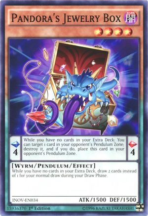 Pandora's Jewelry Box (INOV-EN034) - Invasion: Vengeance 1st Edition - Premium Yugioh Single from Konami - Just $0.25! Shop now at Game Crave Tournament Store