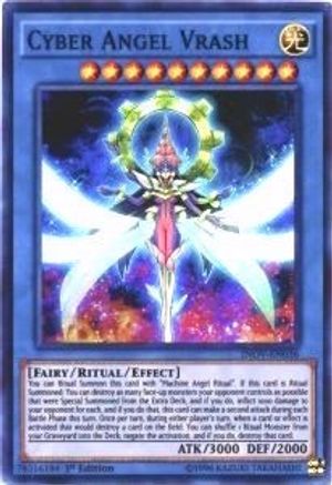 Cyber Angel Vrash (INOV-EN036) - Invasion: Vengeance Unlimited - Premium Yugioh Single from Konami - Just $0.26! Shop now at Game Crave Tournament Store