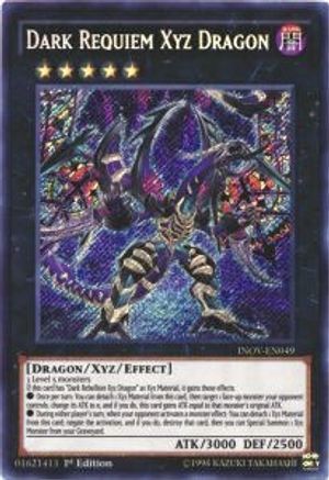 Dark Requiem Xyz Dragon (INOV-EN049) - Invasion: Vengeance 1st Edition - Premium Yugioh Single from Konami - Just $3.41! Shop now at Game Crave Tournament Store