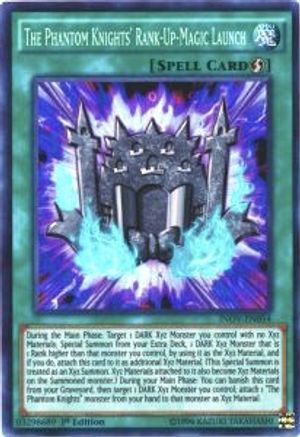 The Phantom Knights' Rank-Up-Magic Launch (INOV-EN054) - Invasion: Vengeance 1st Edition - Premium Yugioh Single from Konami - Just $0.26! Shop now at Game Crave Tournament Store