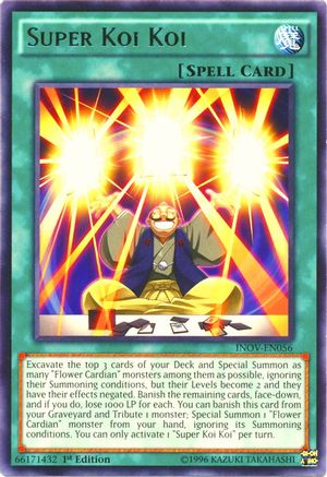 Super Koi Koi (INOV-EN056) - Invasion: Vengeance Unlimited - Premium Yugioh Single from Konami - Just $0.09! Shop now at Game Crave Tournament Store