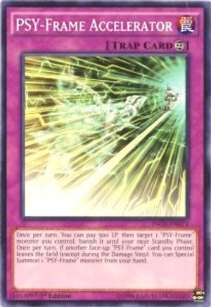 PSY-Frame Accelerator (INOV-EN074) - Invasion: Vengeance Unlimited - Premium Yugioh Single from Konami - Just $0.08! Shop now at Game Crave Tournament Store