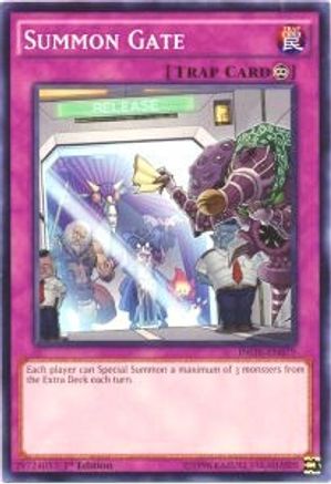 Summon Gate (INOV-EN079) - Invasion: Vengeance Unlimited - Premium Yugioh Single from Konami - Just $0.25! Shop now at Game Crave Tournament Store