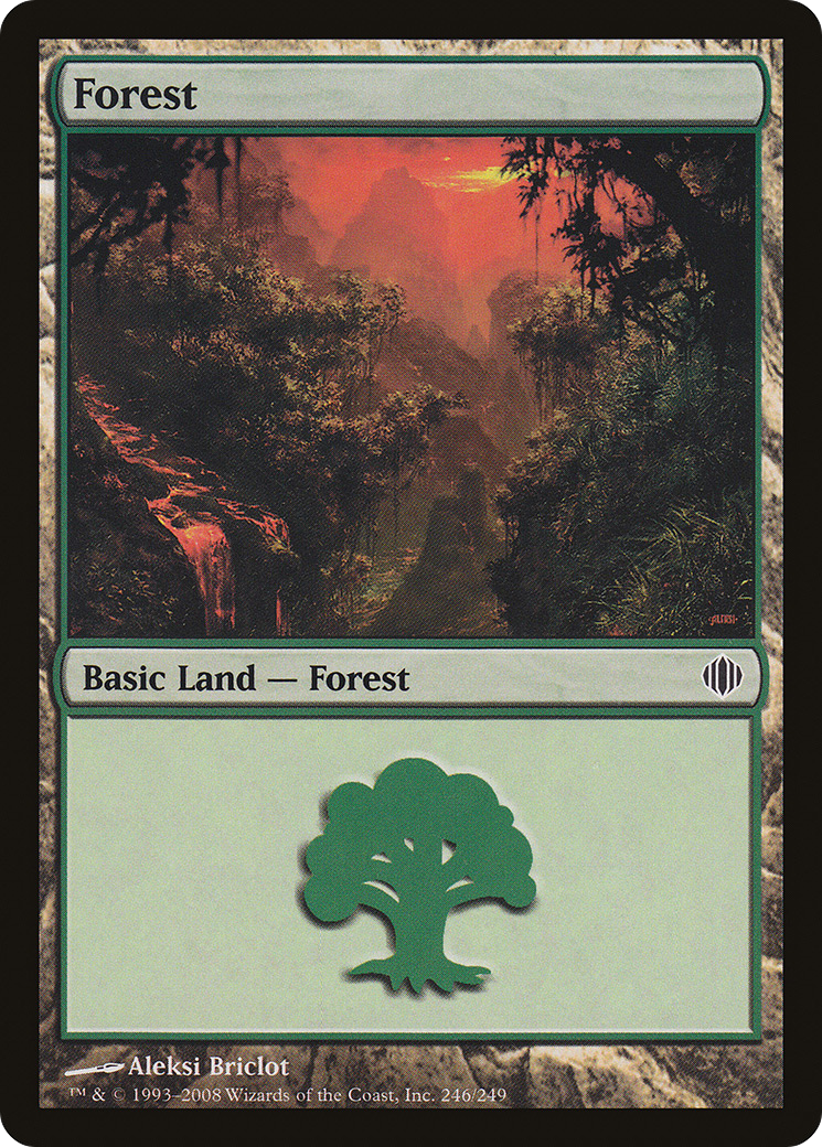 Forest (ALA-246) - Shards of Alara - Premium MTG Single from Wizards of the Coast - Just $0.25! Shop now at Game Crave Tournament Store