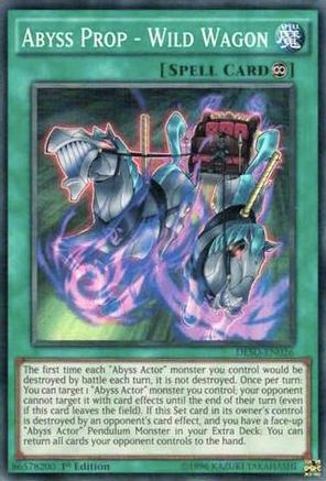 Abyss Prop - Wild Wagon (DESO-EN026) - Destiny Soldiers 1st Edition - Premium Yugioh Single from Konami - Just $0.25! Shop now at Game Crave Tournament Store