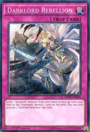 Darklord Rebellion (DESO-EN036) - Destiny Soldiers 1st Edition - Premium Yugioh Single from Konami - Just $0.50! Shop now at Game Crave Tournament Store