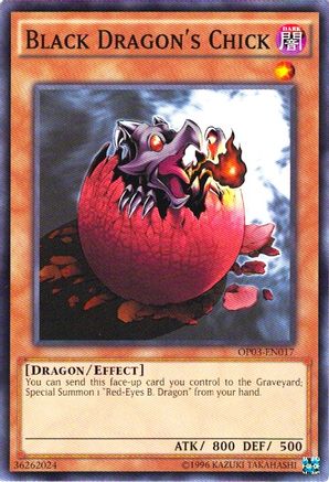 Black Dragon's Chick (OP03-EN017) - OTS Tournament Pack 3 Unlimited - Premium Yugioh Single from Konami - Just $0.08! Shop now at Game Crave Tournament Store