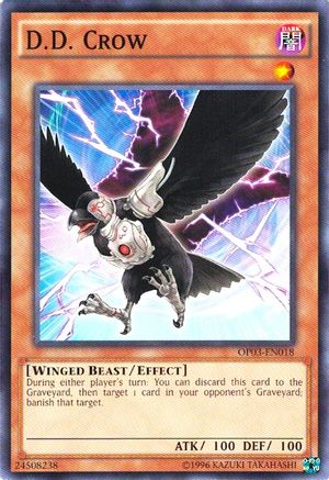 D.D. Crow (OP03-EN018) - OTS Tournament Pack 3 Unlimited - Premium Yugioh Single from Konami - Just $0.33! Shop now at Game Crave Tournament Store