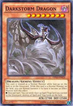 Darkstorm Dragon (OP03-EN024) - OTS Tournament Pack 3 Unlimited - Premium Yugioh Single from Konami - Just $0.25! Shop now at Game Crave Tournament Store