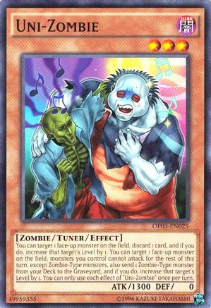 Uni-Zombie (OP03-EN025) - OTS Tournament Pack 3 Unlimited - Premium Yugioh Single from Konami - Just $0.38! Shop now at Game Crave Tournament Store