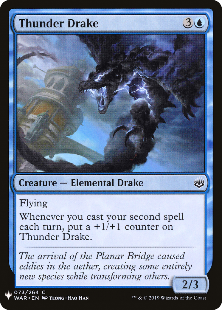 Thunder Drake (MB1-524) - Mystery Booster - Premium MTG Single from Wizards of the Coast - Just $0.25! Shop now at Game Crave Tournament Store