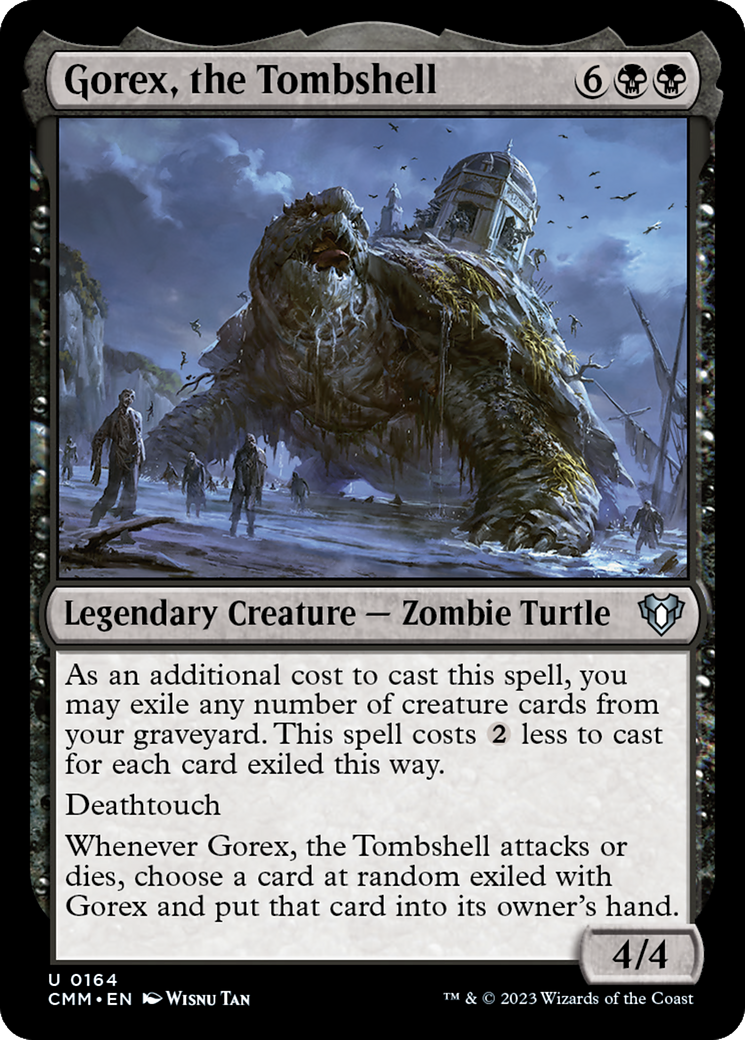 Gorex, the Tombshell (CMM-164) - Commander Masters - Premium MTG Single from Wizards of the Coast - Just $0.25! Shop now at Game Crave Tournament Store