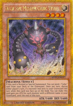 Duza the Meteor Cubic Vessel (MVP1-ENGV1) - The Dark Side of Dimensions Movie Pack: Gold Edition Limited - Premium Yugioh Single from Konami - Just $0.26! Shop now at Game Crave Tournament Store