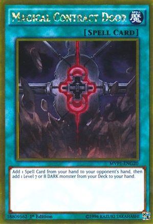Magical Contract Door (MVP1-ENG20) - The Dark Side of Dimensions Movie Pack: Gold Edition 1st Edition - Premium Yugioh Single from Konami - Just $0.25! Shop now at Game Crave Tournament Store