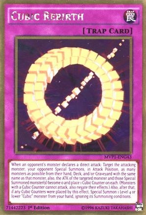 Cubic Rebirth (MVP1-ENG43) - The Dark Side of Dimensions Movie Pack: Gold Edition 1st Edition - Premium Yugioh Single from Konami - Just $0.26! Shop now at Game Crave Tournament Store