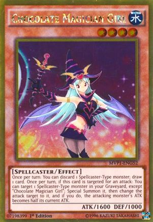 Chocolate Magician Girl (MVP1-ENG52) - The Dark Side of Dimensions Movie Pack: Gold Edition 1st Edition - Premium Yugioh Single from Konami - Just $3.67! Shop now at Game Crave Tournament Store