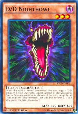 D/D Nighthowl (SDPD-EN009) - Structure Deck: Pendulum Domination 1st Edition - Premium Yugioh Single from Konami - Just $0.36! Shop now at Game Crave Tournament Store