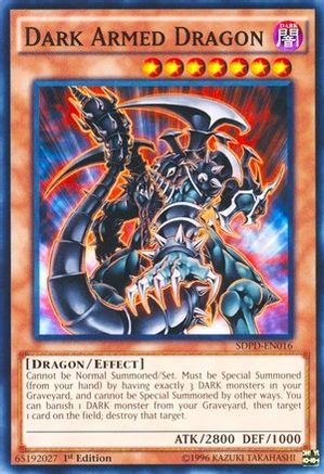 Dark Armed Dragon (SDPD-EN016) - Structure Deck: Pendulum Domination 1st Edition - Premium Yugioh Single from Konami - Just $0.28! Shop now at Game Crave Tournament Store