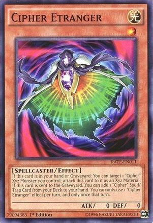 Cipher Etranger (RATE-EN011) - Raging Tempest Unlimited - Premium Yugioh Single from Konami - Just $0.13! Shop now at Game Crave Tournament Store