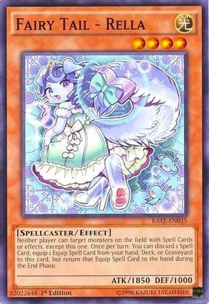 Fairy Tail - Rella (RATE-EN035) - Raging Tempest 1st Edition - Premium Yugioh Single from Konami - Just $0.25! Shop now at Game Crave Tournament Store