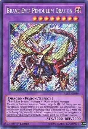 Brave-Eyes Pendulum Dragon (RATE-EN039) - Raging Tempest Unlimited - Premium Yugioh Single from Konami - Just $5.60! Shop now at Game Crave Tournament Store