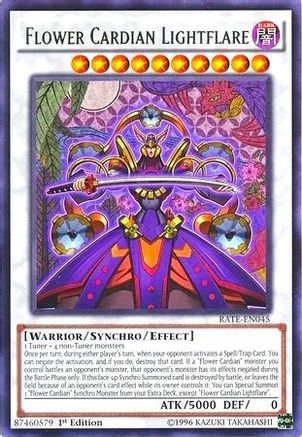 Flower Cardian Lightflare (RATE-EN045) - Raging Tempest Unlimited - Premium Yugioh Single from Konami - Just $0.24! Shop now at Game Crave Tournament Store