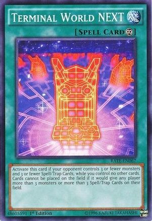 Terminal World NEXT (RATE-EN067) - Raging Tempest Unlimited - Premium Yugioh Single from Konami - Just $0.25! Shop now at Game Crave Tournament Store