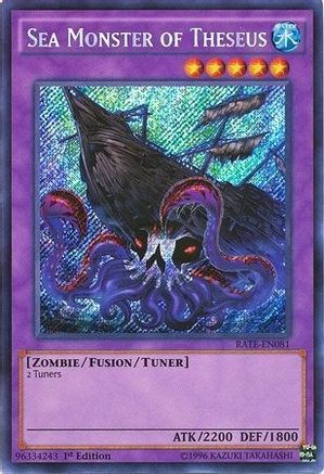 Sea Monster of Theseus (RATE-EN081) - Raging Tempest 1st Edition - Premium Yugioh Single from Konami - Just $0.92! Shop now at Game Crave Tournament Store
