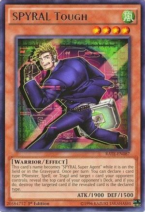 SPYRAL Tough (RATE-EN087) - Raging Tempest Unlimited - Premium Yugioh Single from Konami - Just $0.25! Shop now at Game Crave Tournament Store