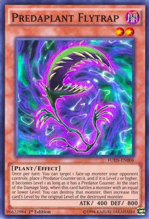 Predaplant Flytrap (FUEN-EN006) - Fusion Enforcers Unlimited - Premium Yugioh Single from Konami - Just $0.25! Shop now at Game Crave Tournament Store