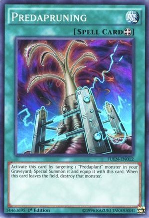 Predapruning (FUEN-EN012) - Fusion Enforcers 1st Edition - Premium Yugioh Single from Konami - Just $0.31! Shop now at Game Crave Tournament Store