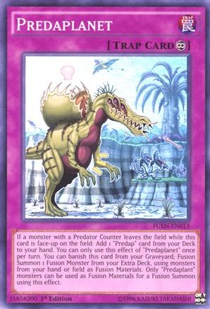 Predaplanet (FUEN-EN013) - Fusion Enforcers Unlimited - Premium Yugioh Single from Konami - Just $0.33! Shop now at Game Crave Tournament Store