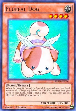 Fluffal Dog (FUEN-EN016) - Fusion Enforcers 1st Edition - Premium Yugioh Single from Konami - Just $0.98! Shop now at Game Crave Tournament Store