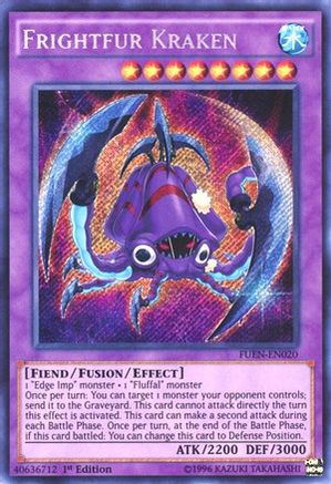 Frightfur Kraken (FUEN-EN020) - Fusion Enforcers Unlimited - Premium Yugioh Single from Konami - Just $5.35! Shop now at Game Crave Tournament Store