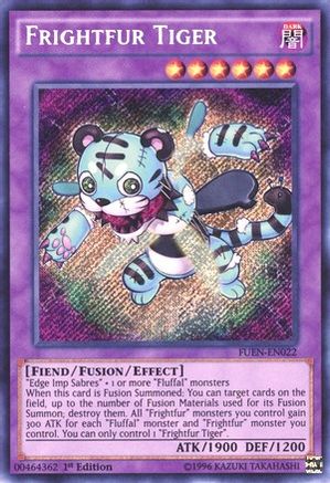 Frightfur Tiger (FUEN-EN022) - Fusion Enforcers 1st Edition - Premium Yugioh Single from Konami - Just $0.77! Shop now at Game Crave Tournament Store