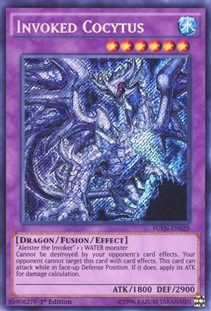 Invoked Cocytus (FUEN-EN029) - Fusion Enforcers 1st Edition - Premium Yugioh Single from Konami - Just $0.76! Shop now at Game Crave Tournament Store