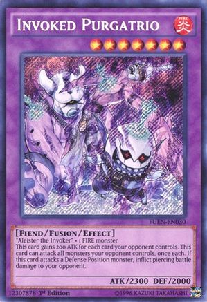 Invoked Purgatrio (FUEN-EN030) - Fusion Enforcers 1st Edition - Premium Yugioh Single from Konami - Just $1.04! Shop now at Game Crave Tournament Store