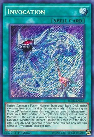 Invocation (FUEN-EN035) - Fusion Enforcers Unlimited - Premium Yugioh Single from Konami - Just $3.21! Shop now at Game Crave Tournament Store