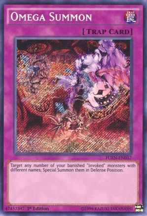 Omega Summon (FUEN-EN037) - Fusion Enforcers Unlimited - Premium Yugioh Single from Konami - Just $0.54! Shop now at Game Crave Tournament Store