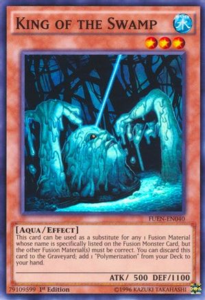 King of the Swamp (FUEN-EN040) - Fusion Enforcers Unlimited - Premium Yugioh Single from Konami - Just $3.46! Shop now at Game Crave Tournament Store