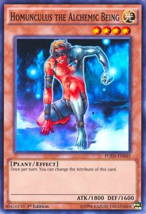 Homunculus the Alchemic Being (FUEN-EN045) - Fusion Enforcers 1st Edition - Premium Yugioh Single from Konami - Just $0.25! Shop now at Game Crave Tournament Store