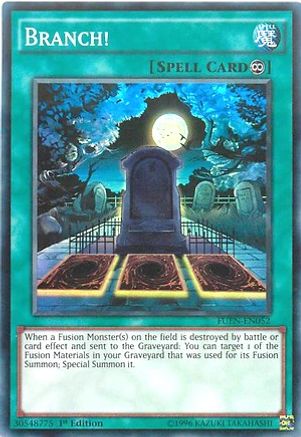 Branch! (FUEN-EN052) - Fusion Enforcers 1st Edition - Premium Yugioh Single from Konami - Just $0.25! Shop now at Game Crave Tournament Store